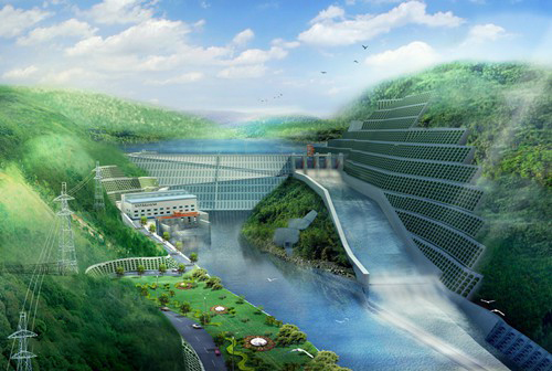 临河老挝南塔河1号水电站项目